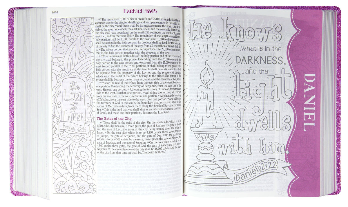 ESV My Creative Bible for Girls - Pink Salsa Hardcover