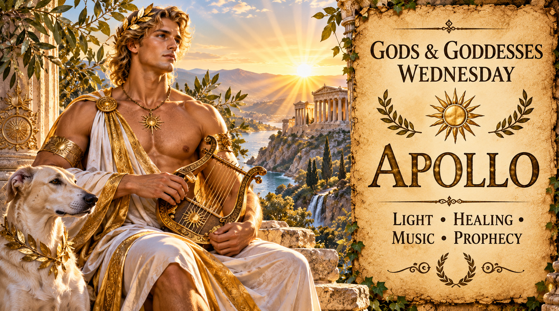Apollo: God of Light, Healing, Music & Prophecy