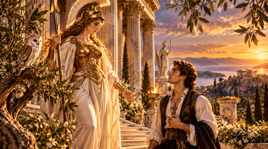 Athena — Goddess of Wisdom, Courage & Sacred Strategy