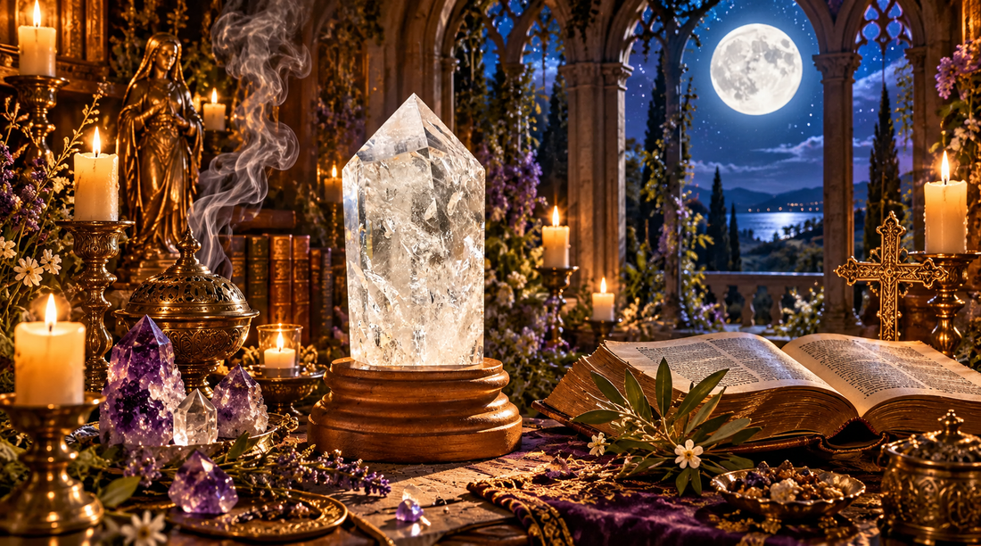 Clear Quartz — A Tower of Light, Clarity and Sacred Intention