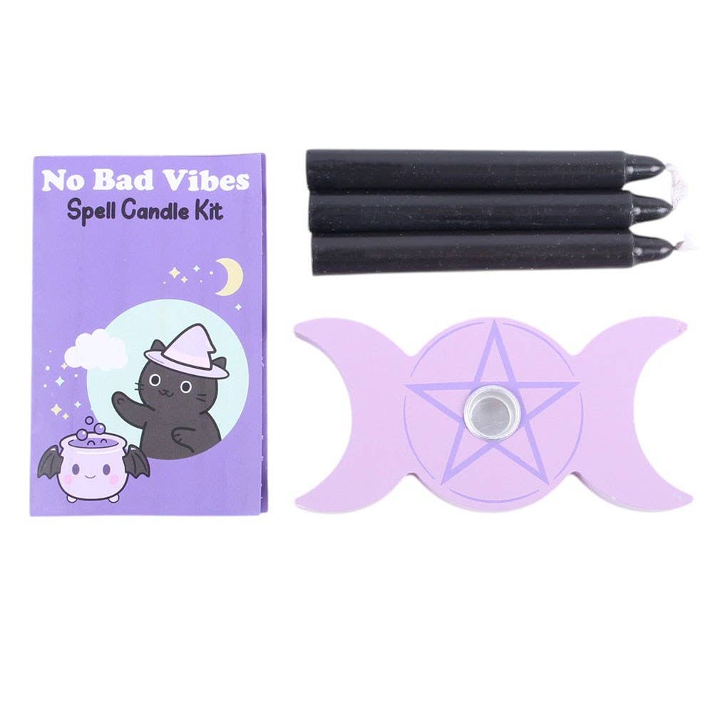 No Bad Vibes Spell Candle Kit ✨
