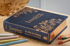 NLT Inspire Bible - Navy Hardcover