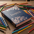 NLT Inspire Bible - Navy Hardcover