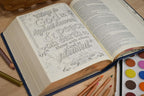 NLT Inspire Bible - Navy Hardcover