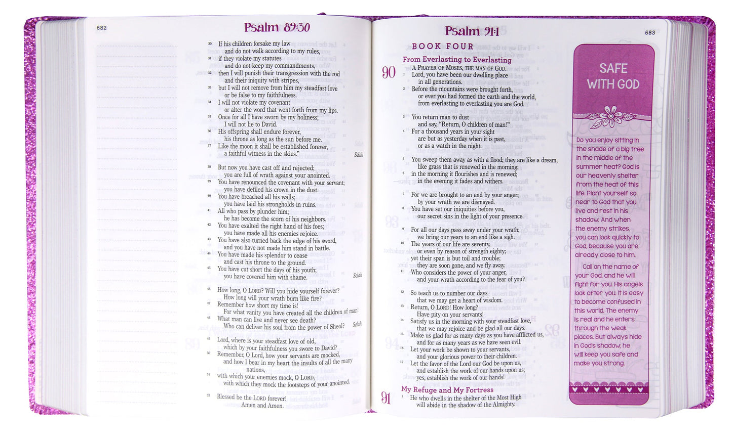 ESV My Creative Bible for Girls - Pink Salsa Hardcover