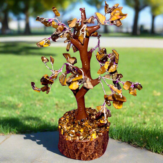 Tiger Eye Gem Tree