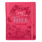 KJV My Creative Bible - Pink Faux Leather Hardcover