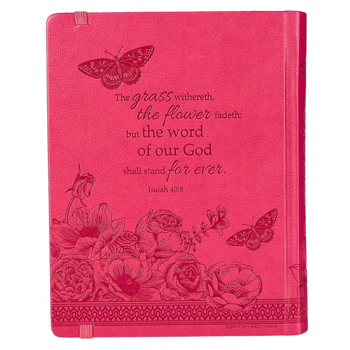 KJV My Creative Bible - Pink Faux Leather Hardcover