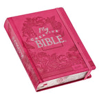KJV My Creative Bible - Pink Faux Leather Hardcover