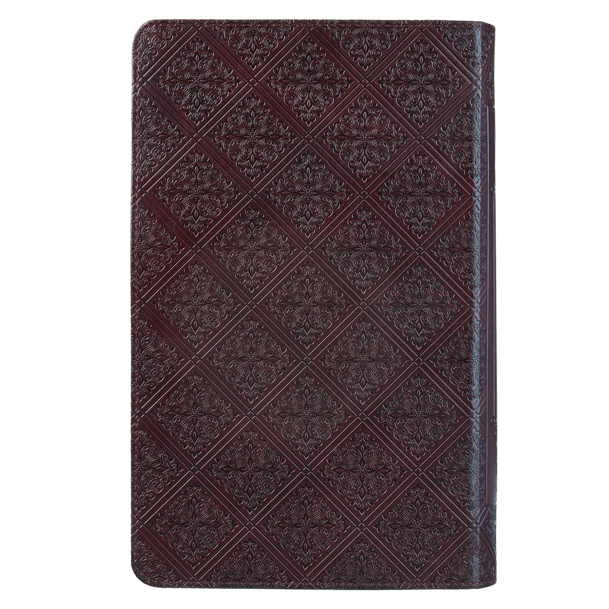 KJV Giant Print Bible - Dark Brown Faux Leather Flexcover