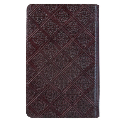 KJV Giant Print Bible - Dark Brown Faux Leather Flexcover