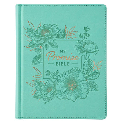 KJV My Promise Bible - Teal Faux Leather Hardcover