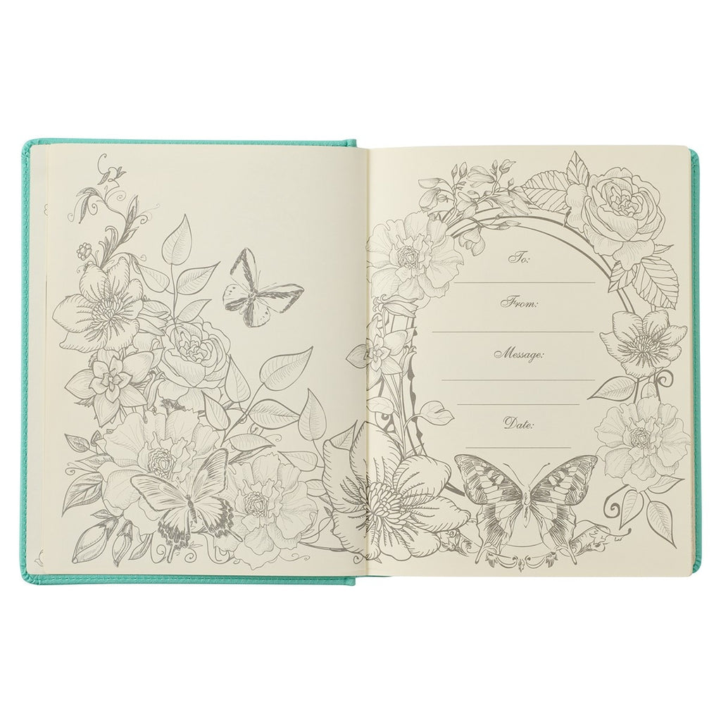KJV My Promise Bible - Teal Faux Leather Hardcover