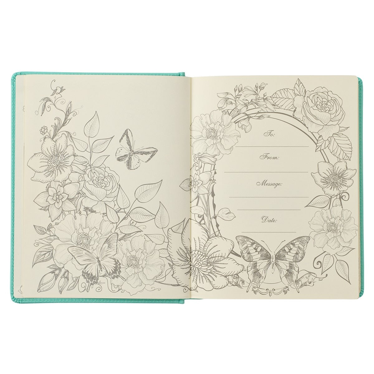 KJV My Promise Bible - Teal Faux Leather Hardcover