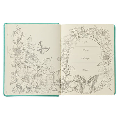 KJV My Promise Bible - Teal Faux Leather Hardcover
