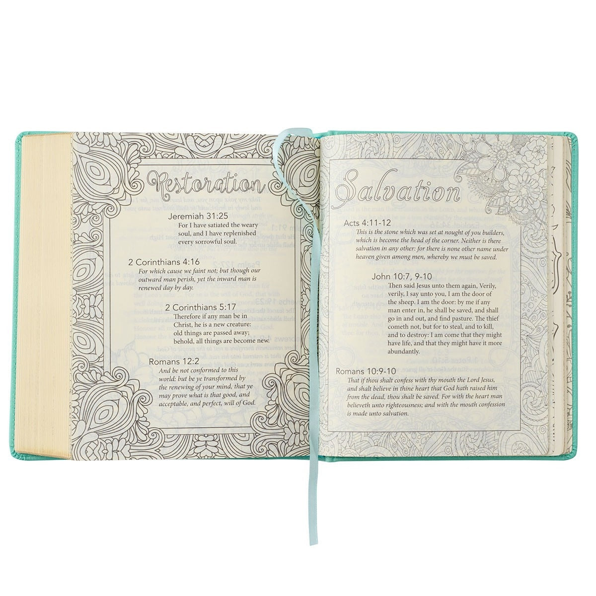 KJV My Promise Bible - Teal Faux Leather Hardcover