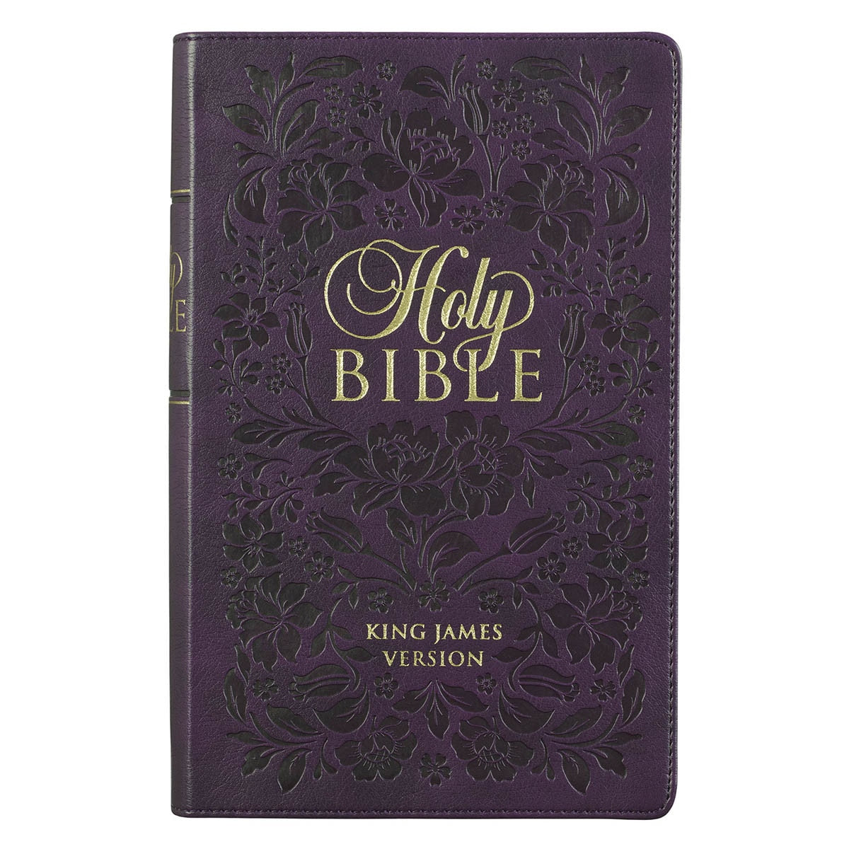 KJV Giant Print Bible - Purple Faux Leather Flexcover