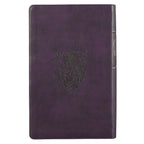 KJV Giant Print Bible - Purple Faux Leather Flexcover