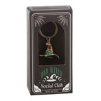 Green Witch Hat Keyring